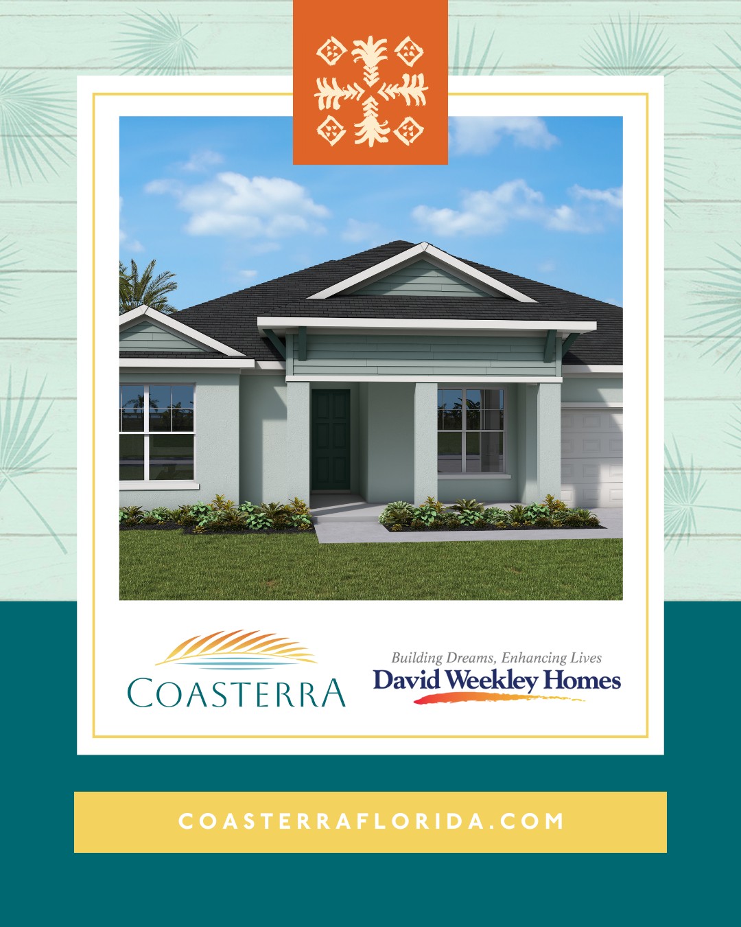 We are excited to welcome @davidweekleyhomes to Coasterra!  Known for their commitment to quality and innovative designs, David Weekley Homes creates spaces that foster comfort and connection. Keep an eye out—their model will be coming soon in July! Learn more about the builders at Coasterra at coasterraflorida.com! #Coasterra #ManateeCounty #ManateeCountyRealEstate #Florida #PalmettoRealEstate #PalmettoFlorida #PalmettoFloridaRealEstate